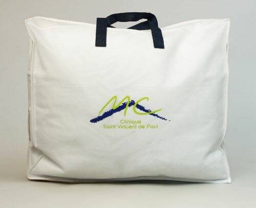 sac vêtement patient valisette clinique