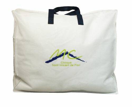 sac valisette blanc clinique Saint Vincent de Paul